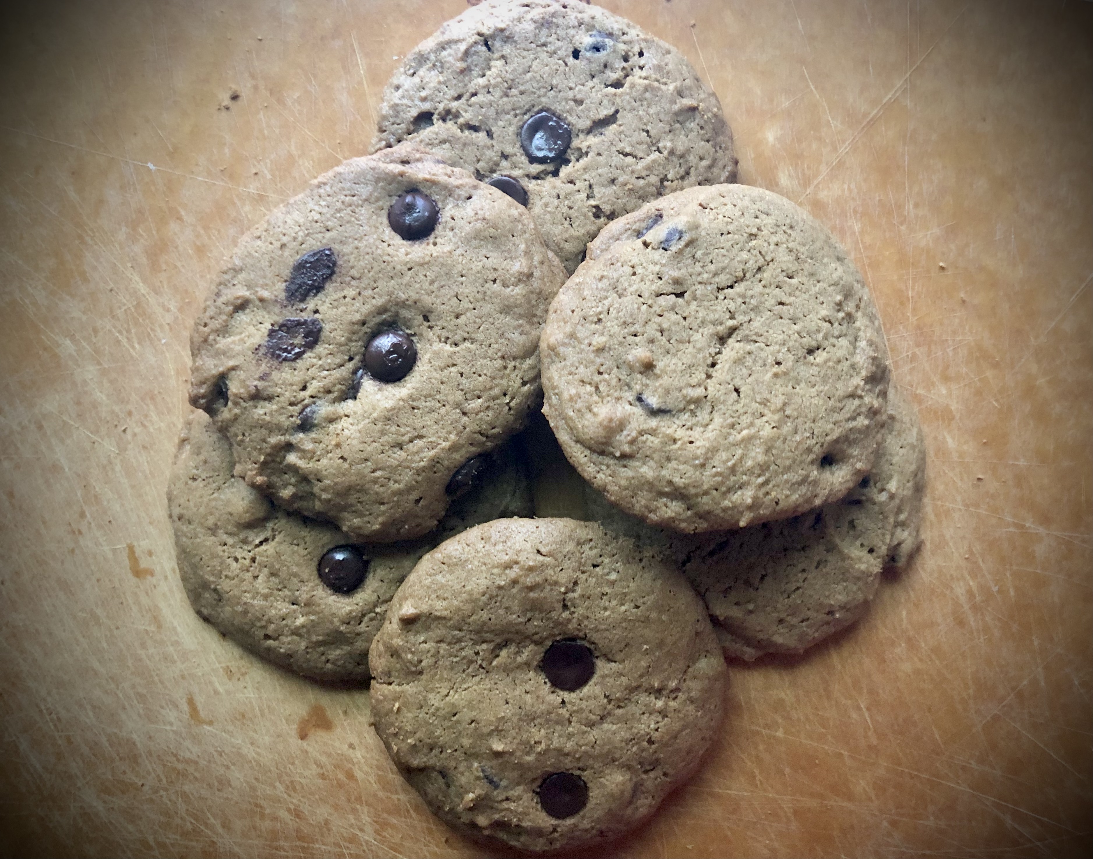 chocolate chip cookies with spelt flour