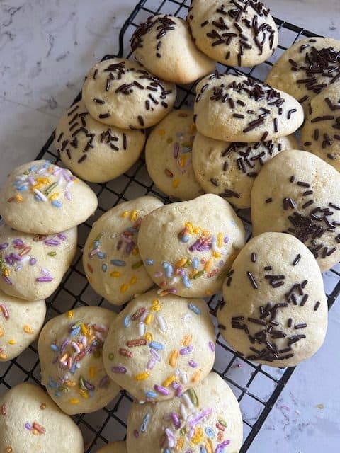 Soft Sprinkle Cookies
